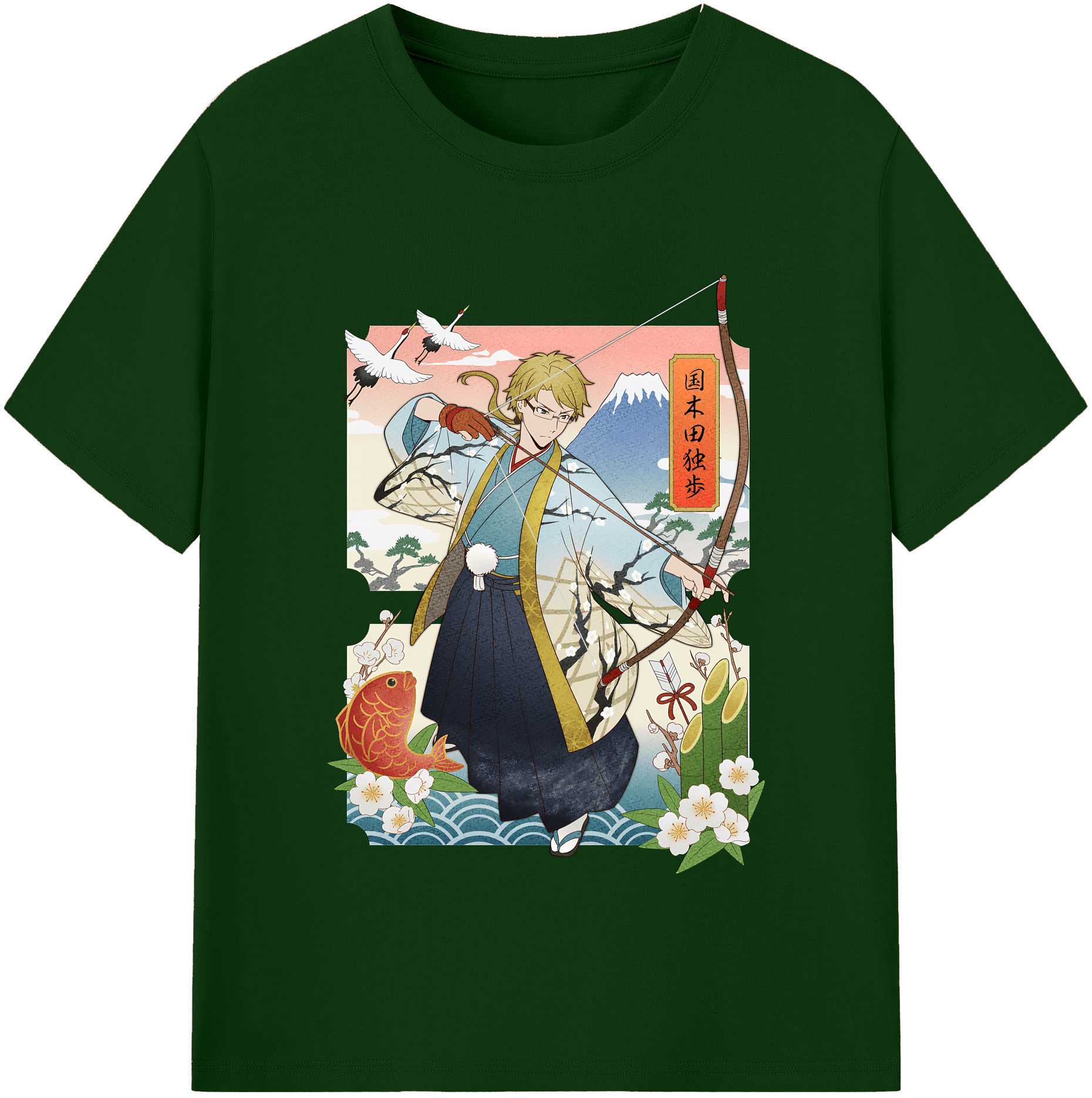 （画像用） 文豪ストレイドッグス Bungo Stray Dogs 綿100％半袖Tシャツ（フロントプリント）
